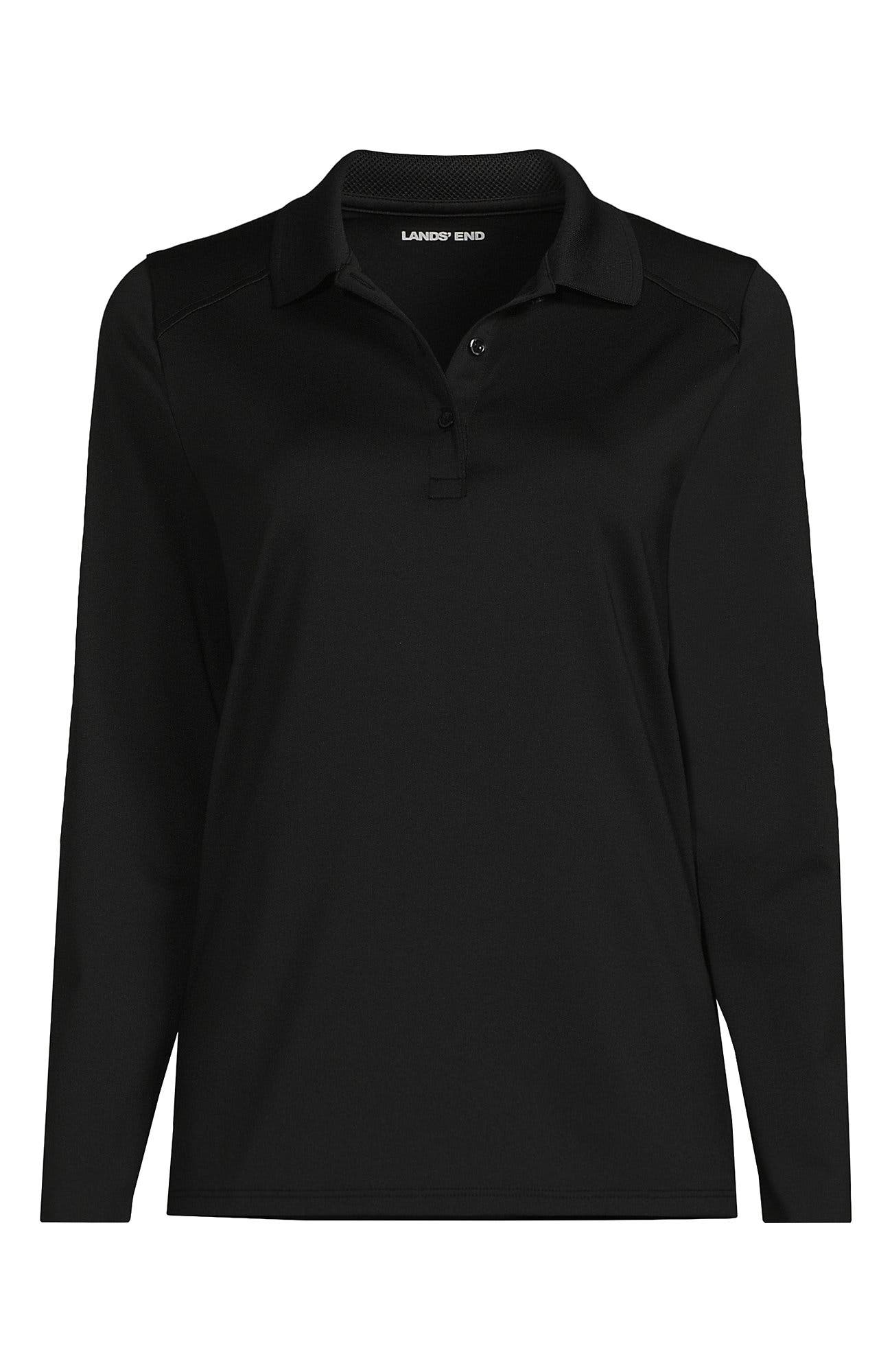 lands end dri fit polo