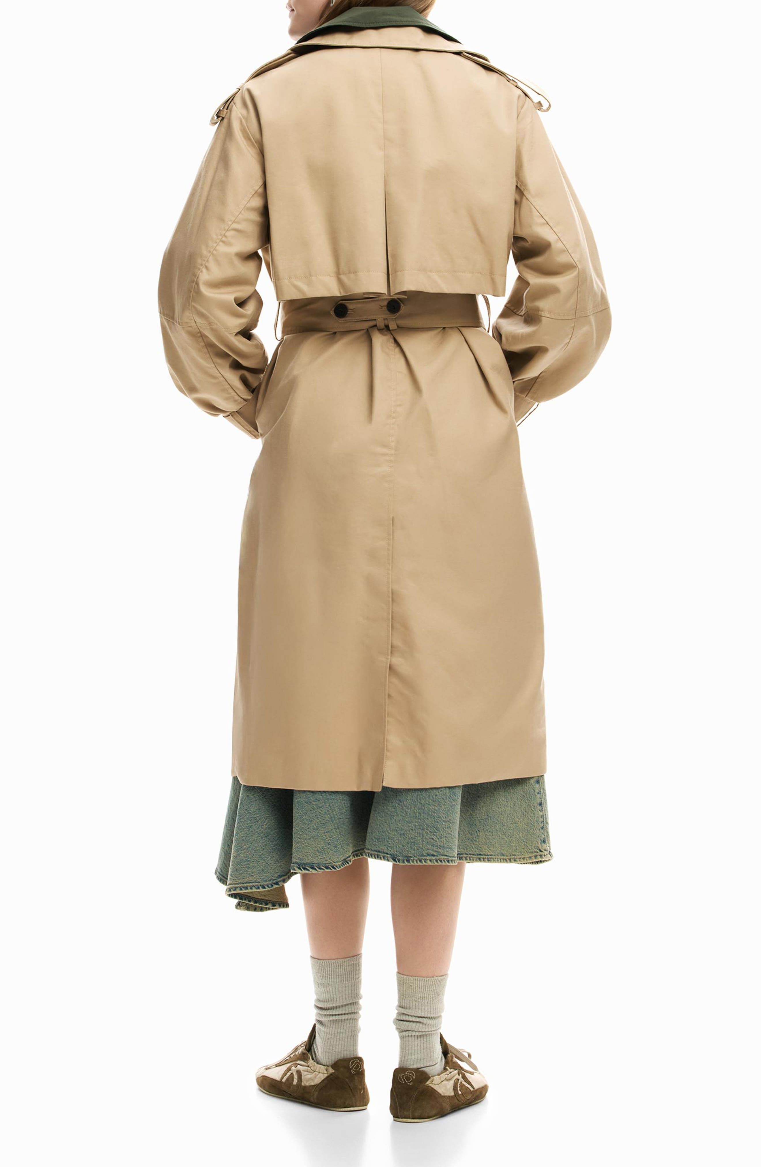 Layered Trench Coat - image 2