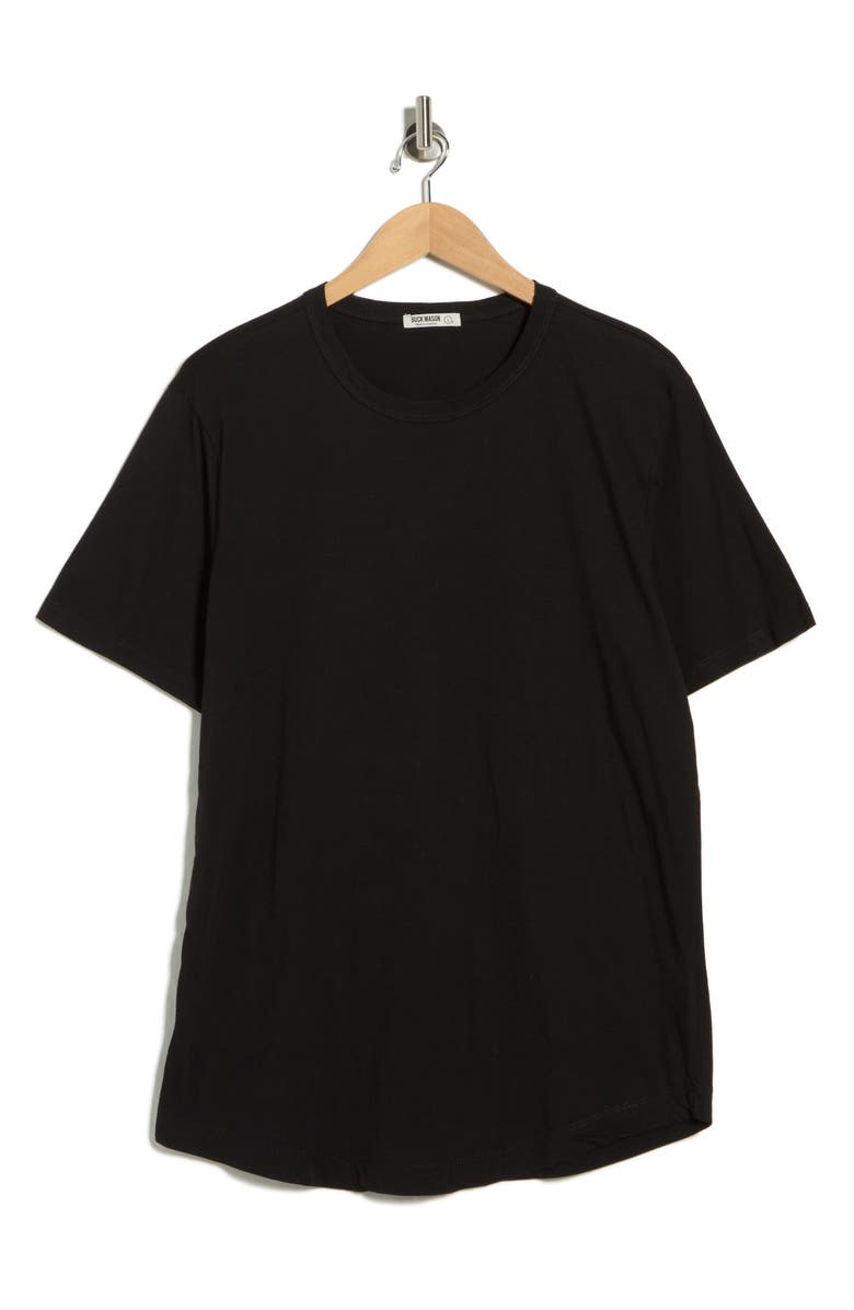 BUCK MASON Crewneck T-Shirt, Alternate, color, Black
