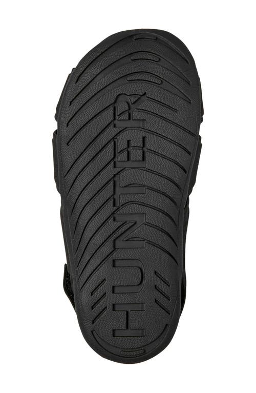 Hunter Kids' Edosa Slingback Sandal In Black 001