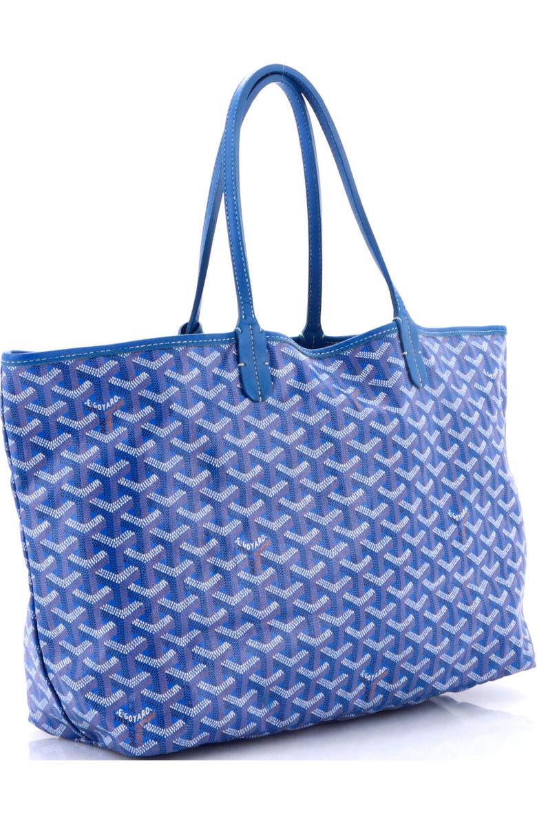 Pre-Owned Goyard Saint Louis Tote Coated Canvas PM, Alternate, color, Blue
