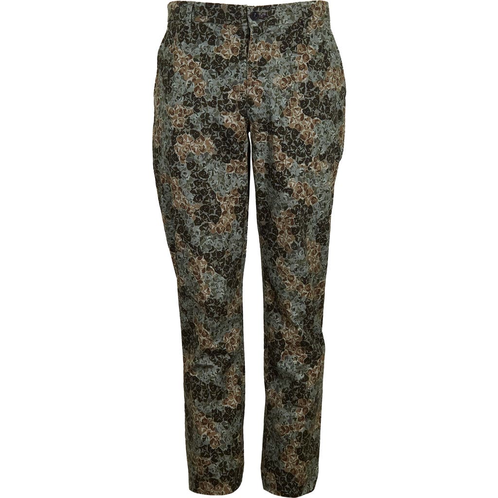 Lords Of Harlech Caspian Stretch Cotton Chino Pant In Black