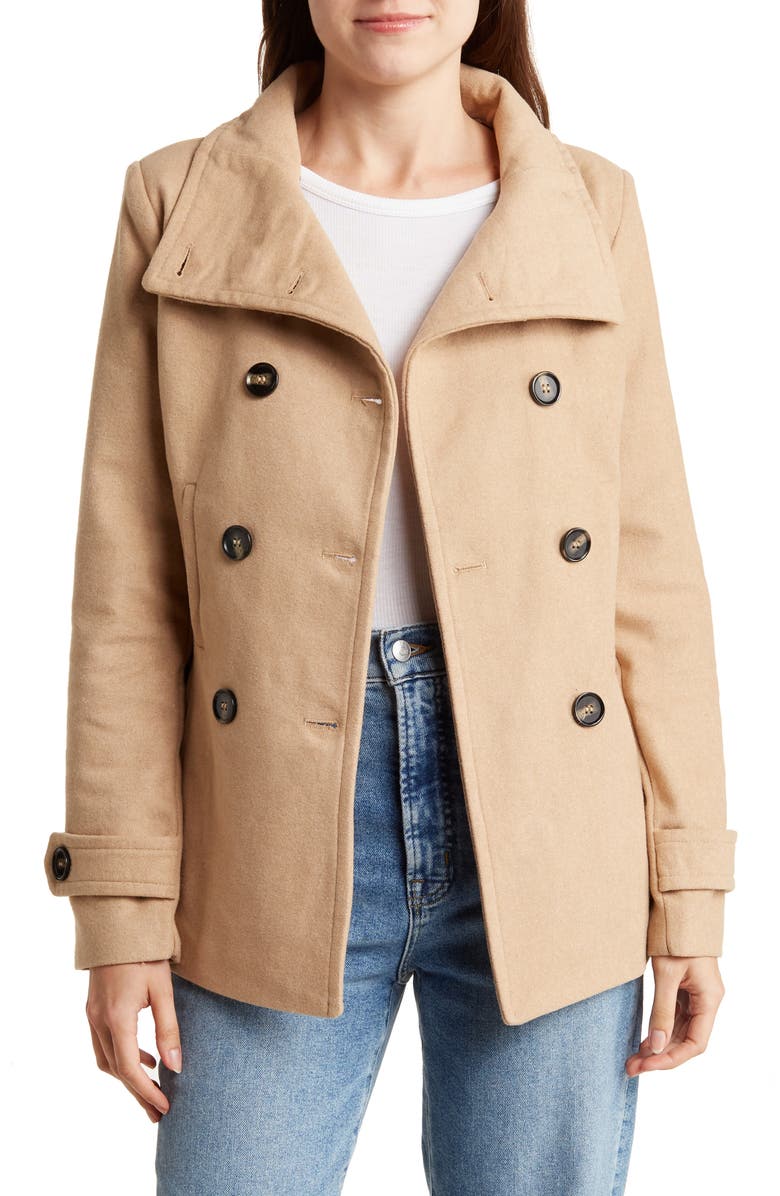 Double Breasted Peacoat