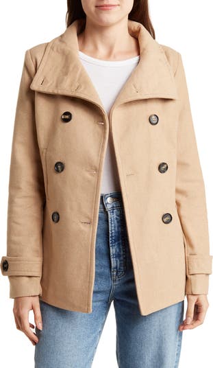 Thread Supply Double Breasted Pea Coat