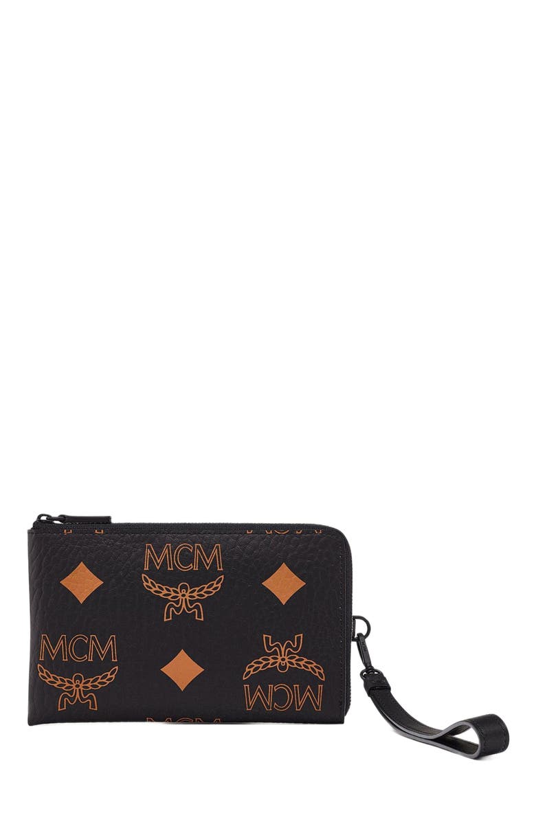 MCM Ottomar Passport Holder in Maxi Visetos, Main, color, 