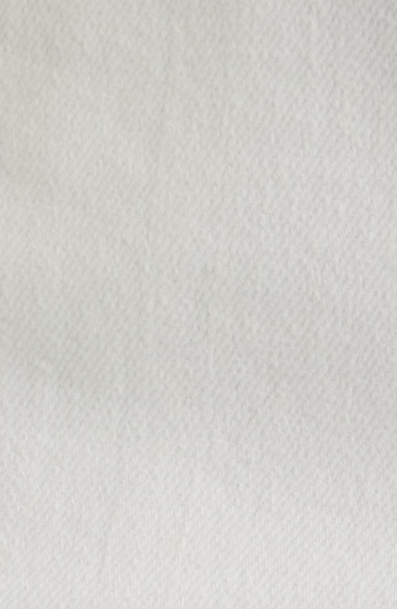 CITY BLUES Frayed Denim Bermuda Shorts, Alternate, color, Ivory