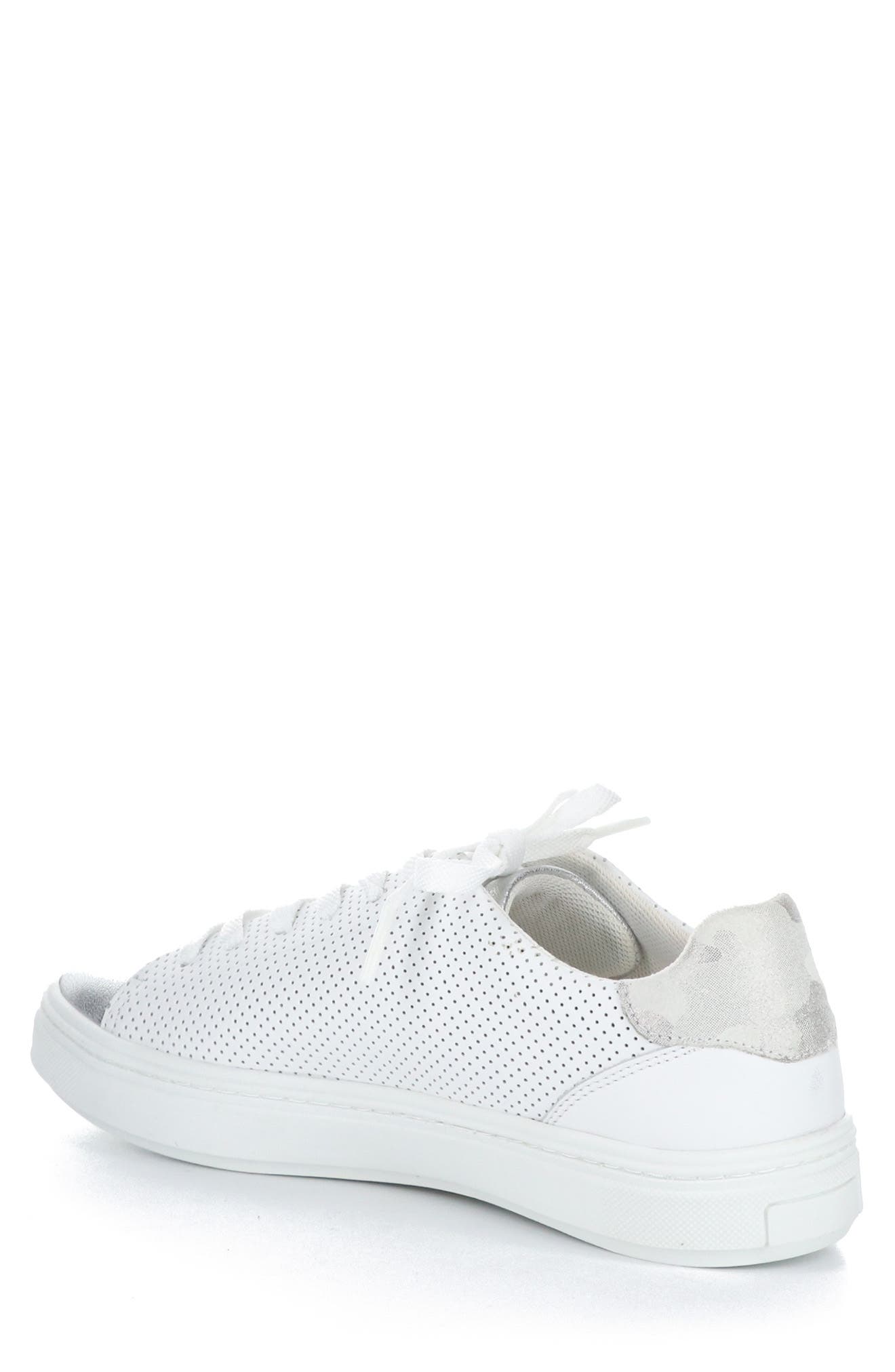 Cherise Sneaker, Alternate, color, SILVER/ OFF WHITE