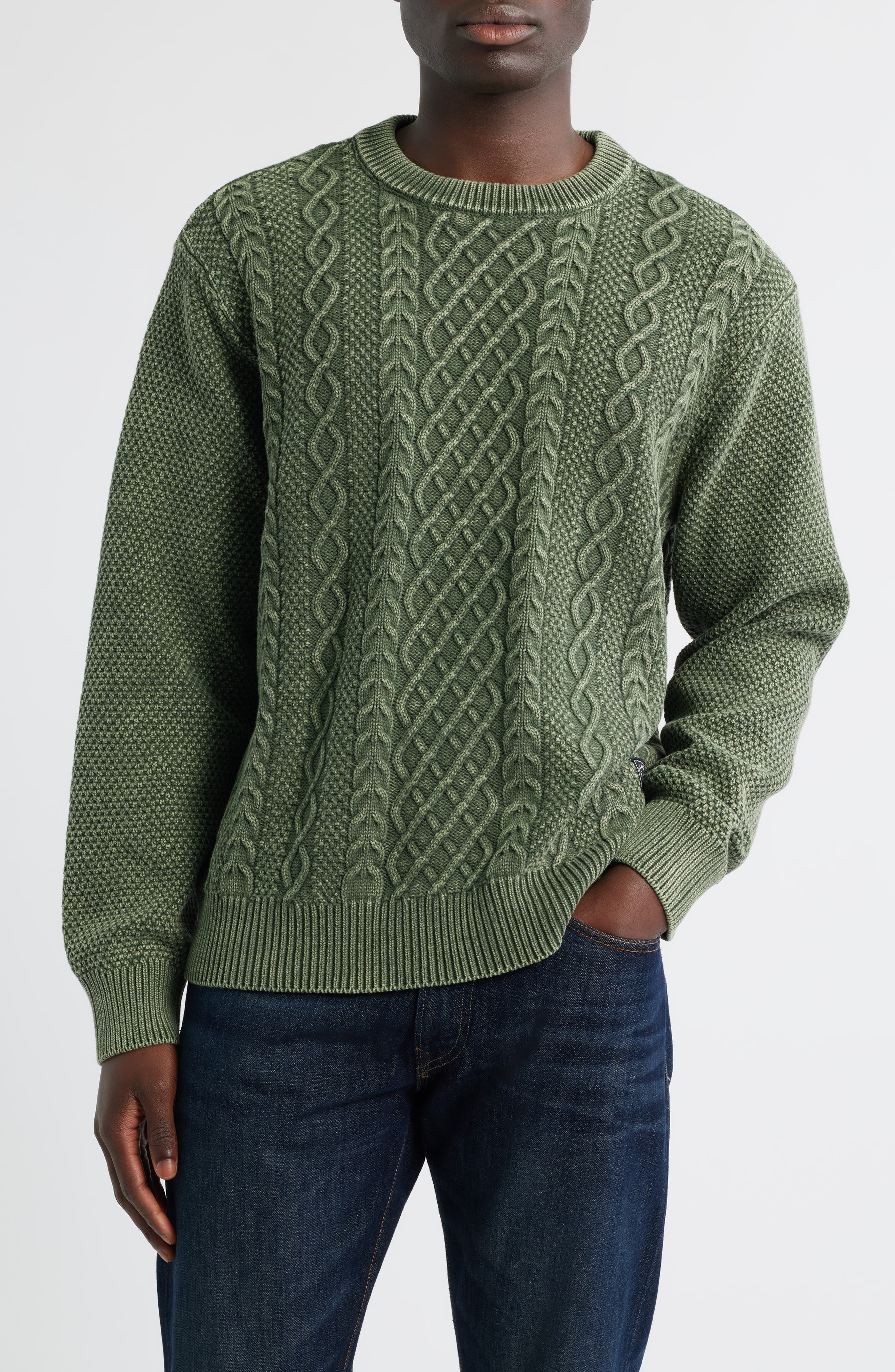 Big Sur Mixed Stitch Sweater - image 3
