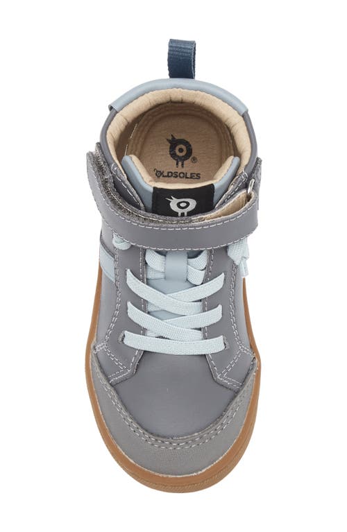Old Soles Kids' Urban Roadway High Top Sneaker In Gray