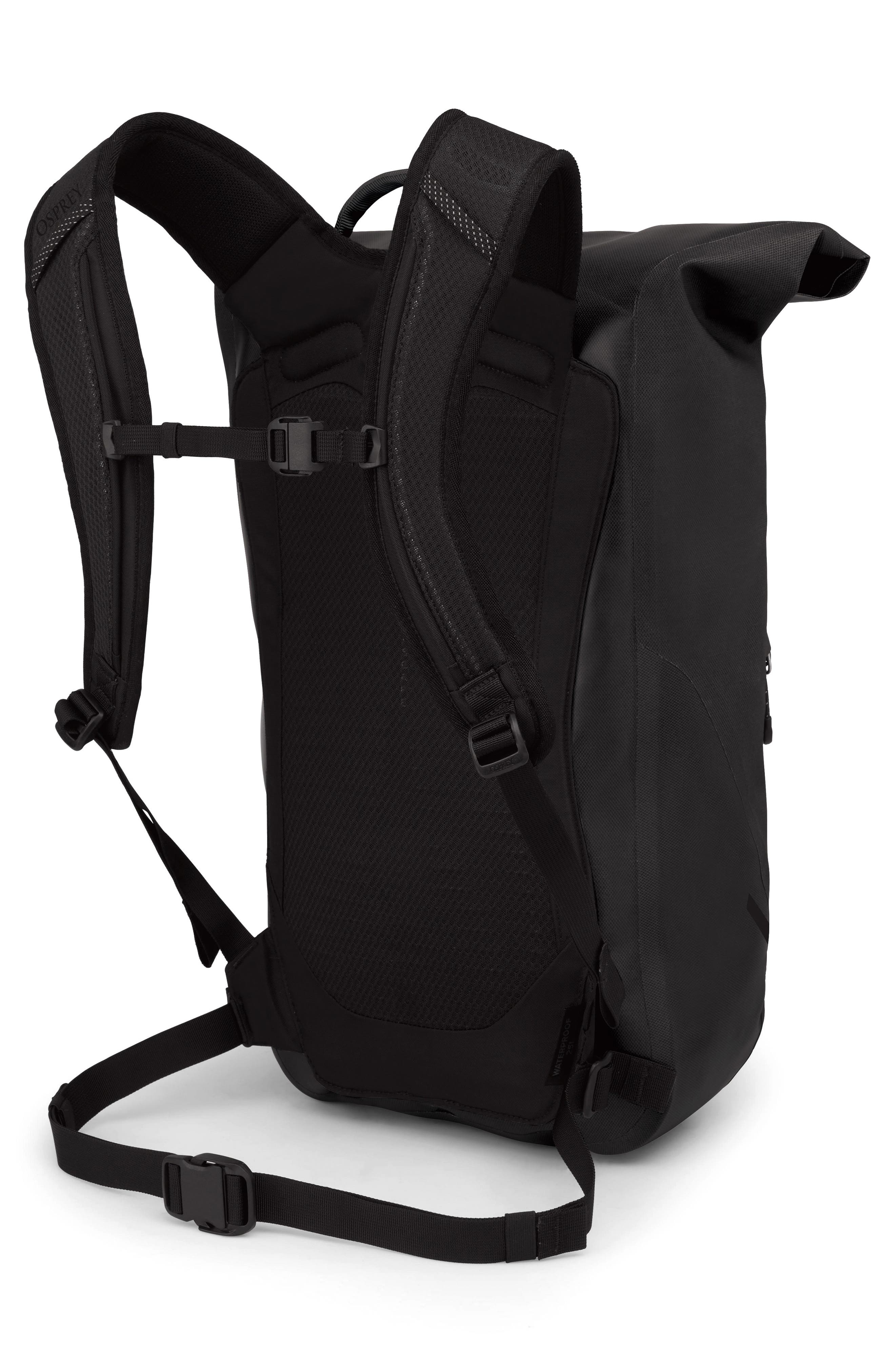 Osprey Metron 25-Liter Waterproof Roll Top Backpack, Alternate, color, Raven Black