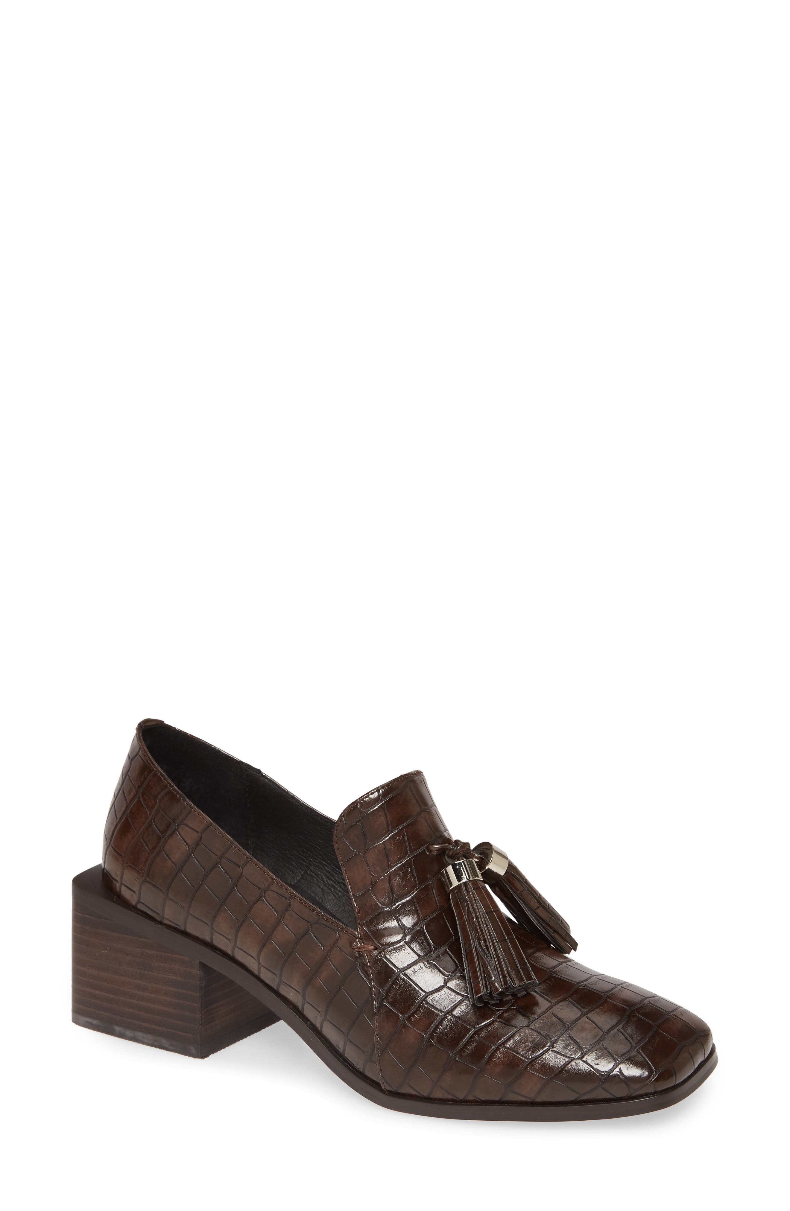Torbett 2 Loafer, Main, color, BROWN CROCODILE