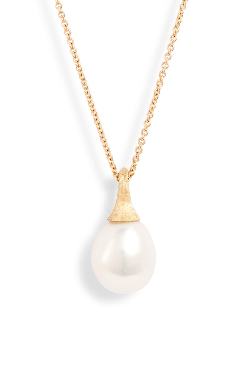 Africa Boule 18K Yellow Gold Semiprecious Pendant Necklace, Main, color, 18K YELLOW GOLD