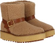 Tod's Faux Shearling Platform Boot