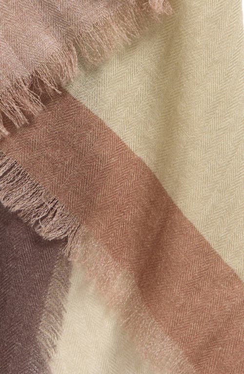 Rag & Bone Astrid Wool Scarf In Brown