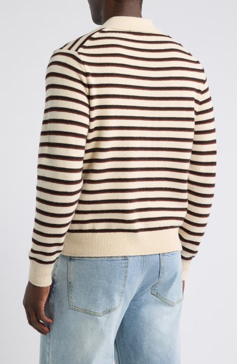 Frances Long Sleeve Polo Sweater