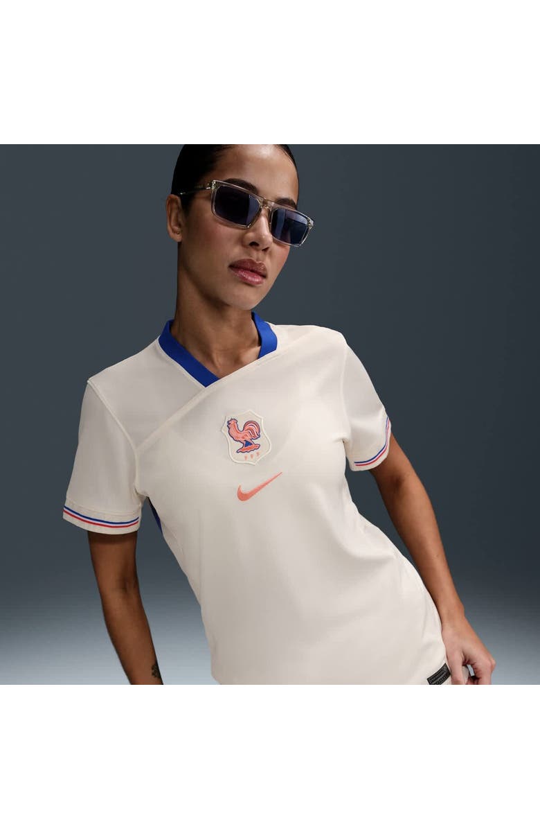 Nike Women's Nike Cream France Women's National Team 2025/26 Away Replica Jersey, Main, color,