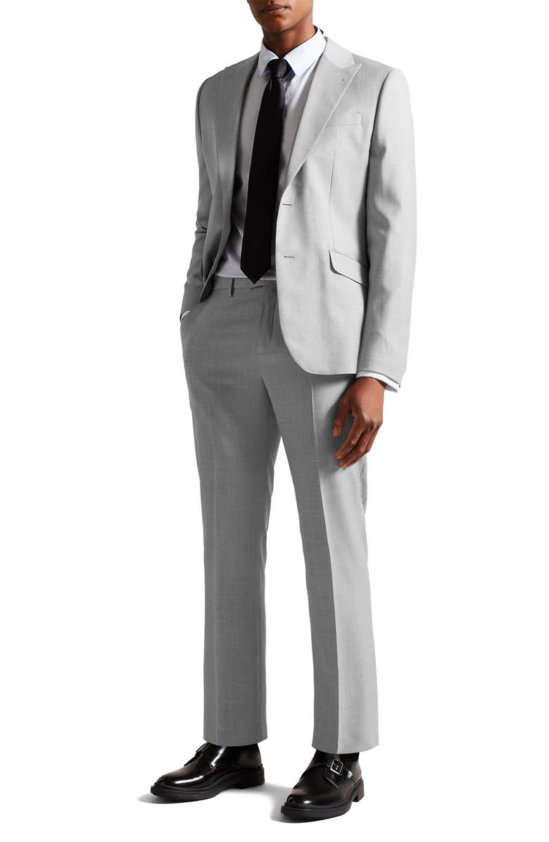 Ted Baker London Slim Fit Wool Sport Coat, Alternate, color,