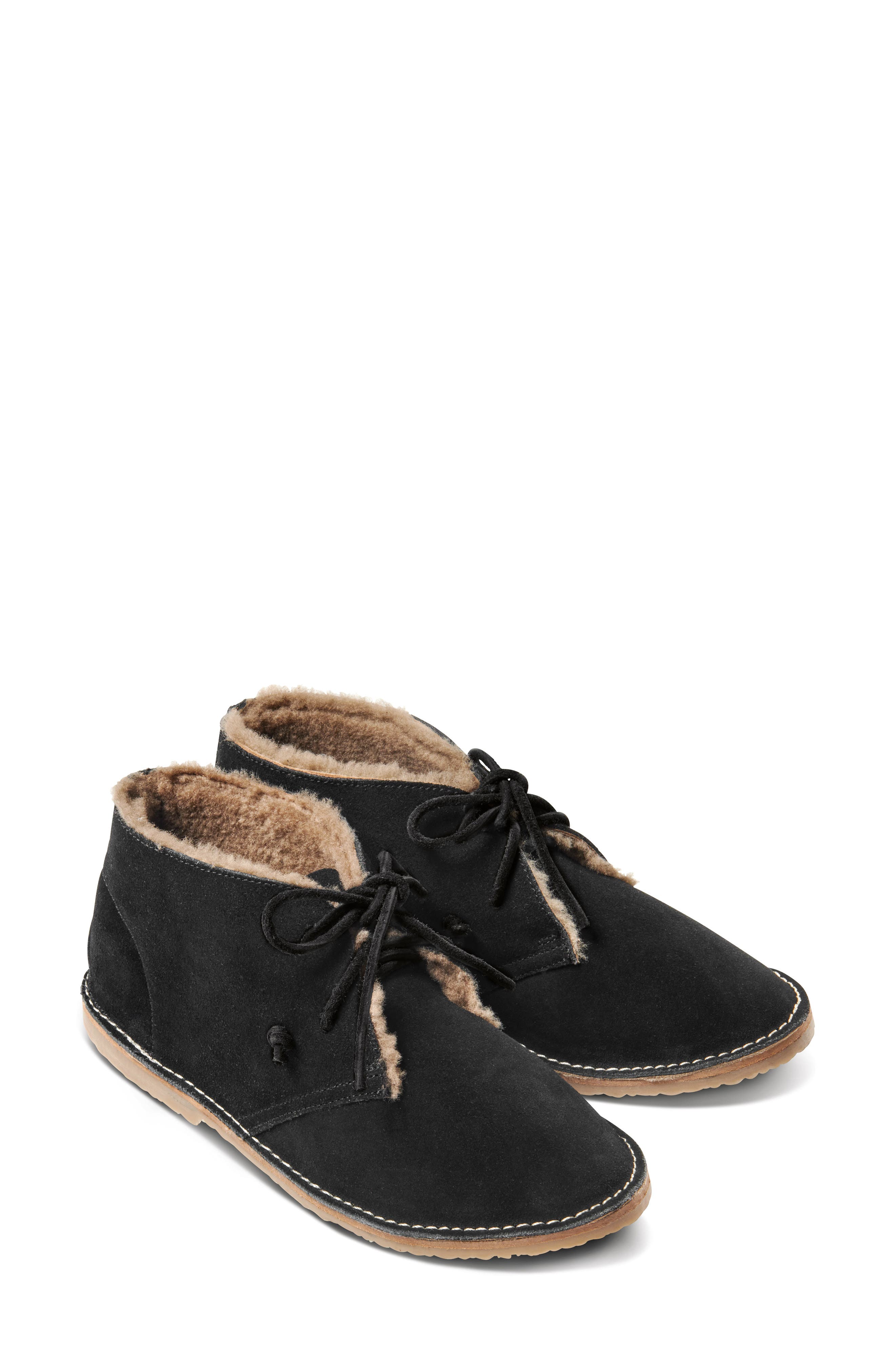 Beek Penguin Genuine Shearling Lined Chukka Boot, Main, color, 