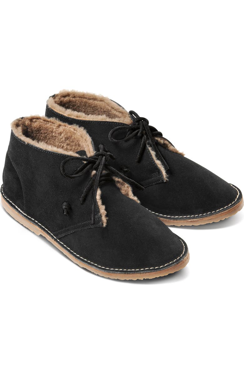Beek Penguin Genuine Shearling Lined Chukka Boot, Main, color,