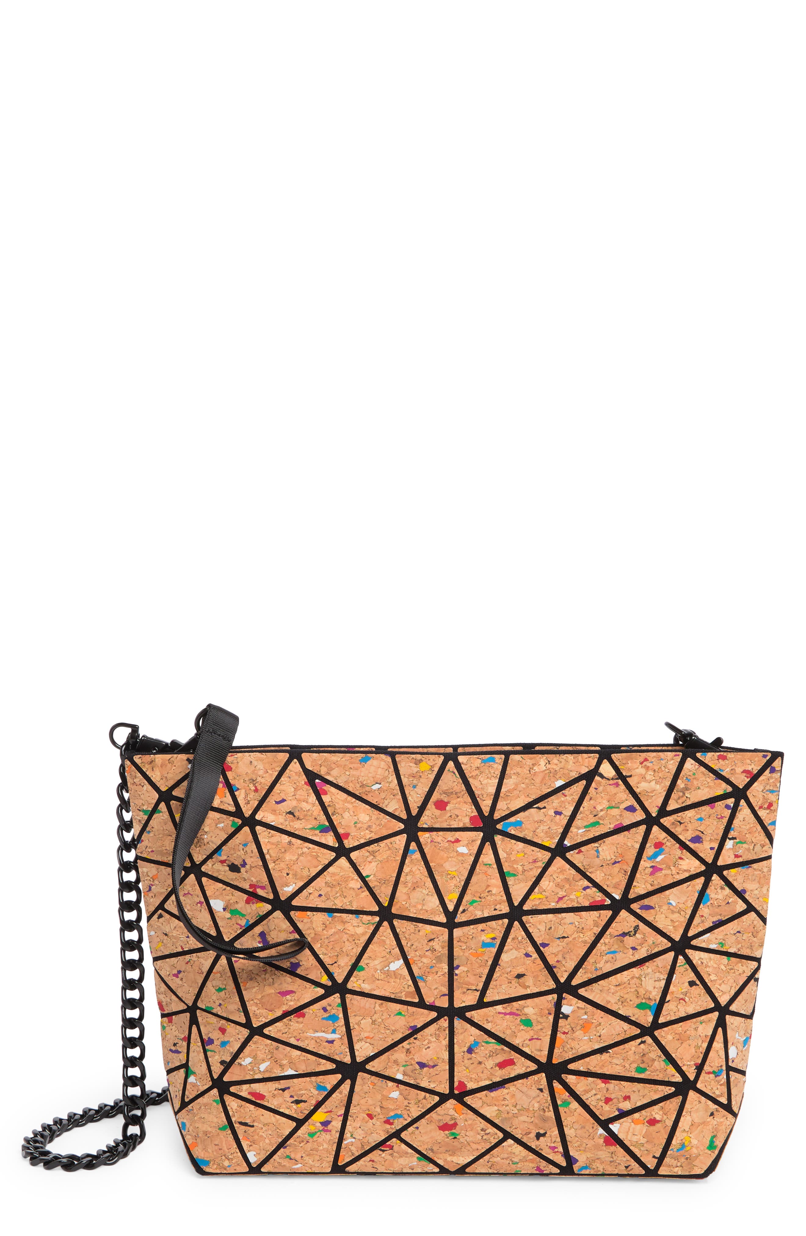 PATRIZIA LUCA Slanted Triangle Convertible Clutch