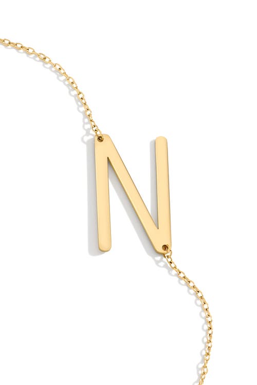 Mint & Lily Statement Initial Necklace