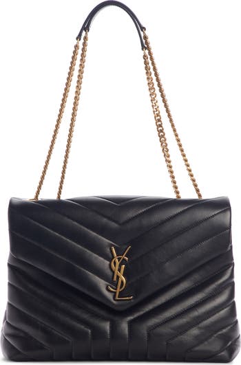 【関税&送料込み】Saint Laurent Medium Loulou Shoulder Bag Saint Laurent Medium Loulou Matelassé Leather Shoulder Bag
