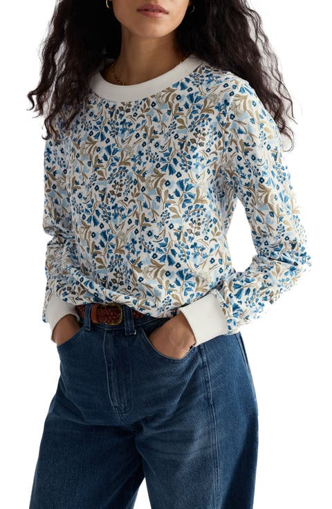 Bright Wave Organic Cotton Sweatshirt