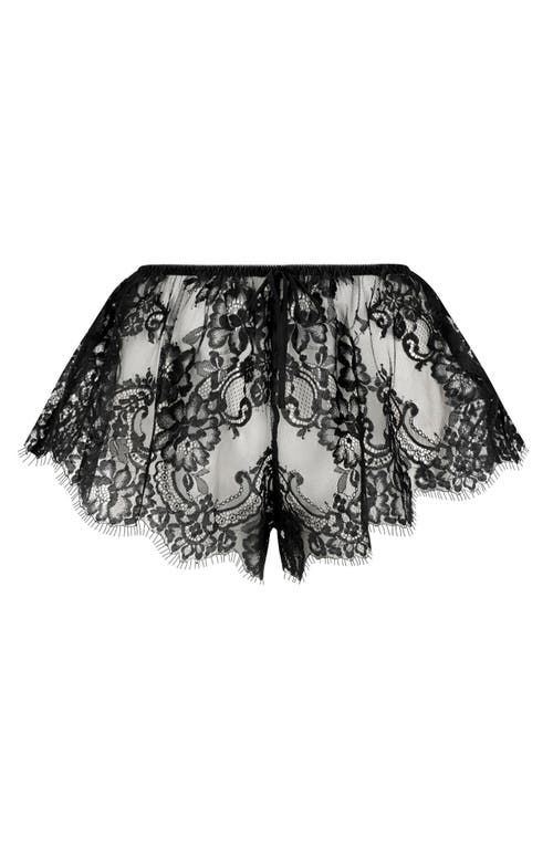 KAT THE LABEL KAT THE LABEL EMERSON SHEER LACE TAP SHORTS