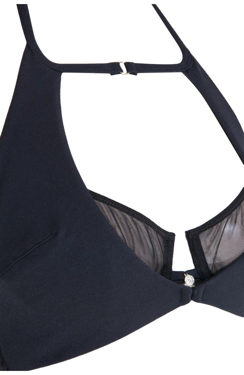 House Of Silk Judith Soft Bra, Alternate, color, Black