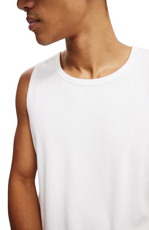 COTTON ON RIB TANK