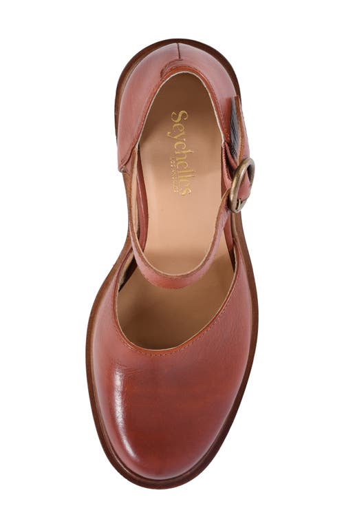 Seychelles Lock & Key Pump In Brown