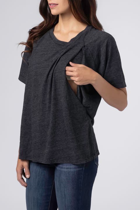 Relax Nursing T Shirt Cotton Blend