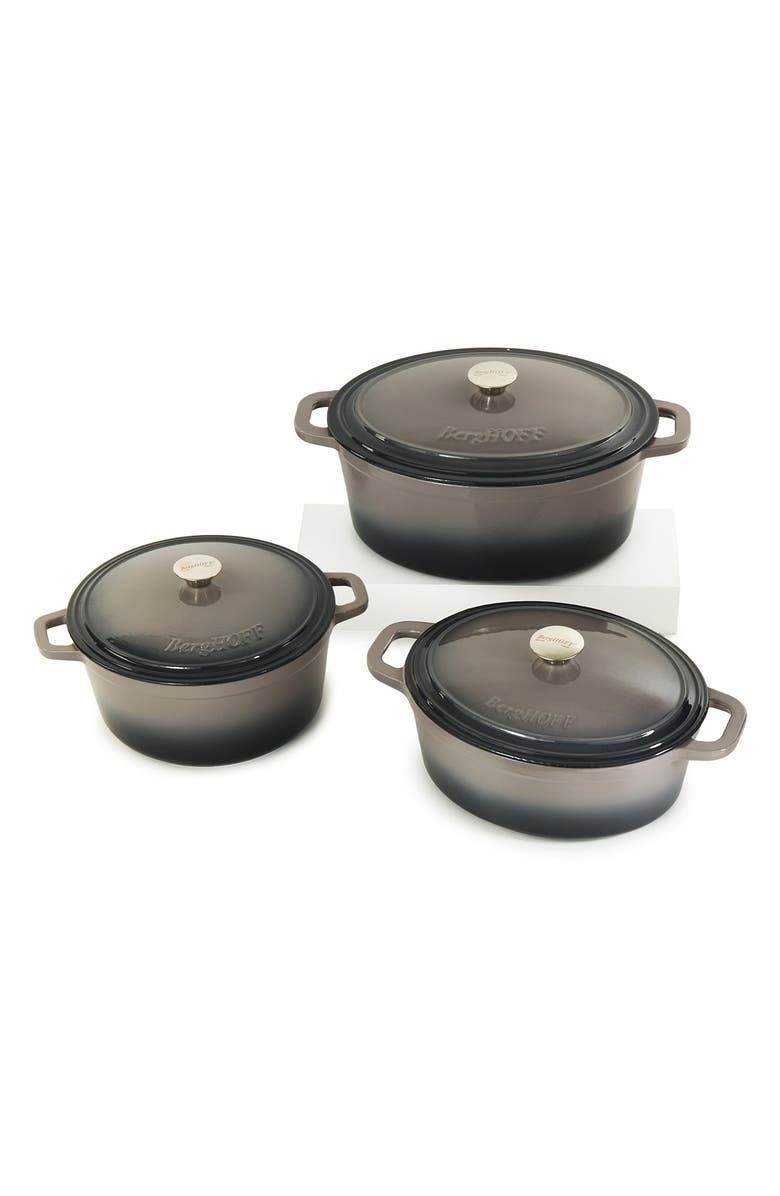 BergHOFF Neo 6-Piece Cast Iron Dutch Oven Cookware Set, Main, color, 