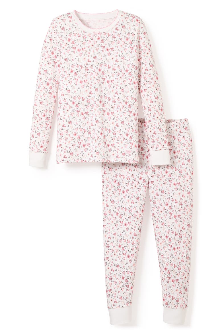 Dorset Floral Fitted Pajamas, Main, color, PINK