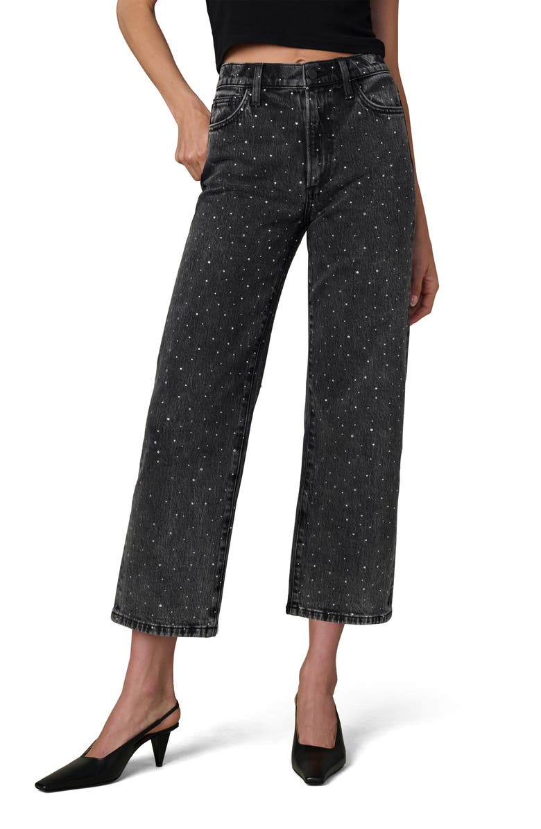 Joe's Jeans The Blake High Waist Crop Wide Leg Jeans, Main, color, Cosmic Night