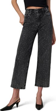 Joe's Jeans The Blake High Waist Crop Wide Leg Jeans