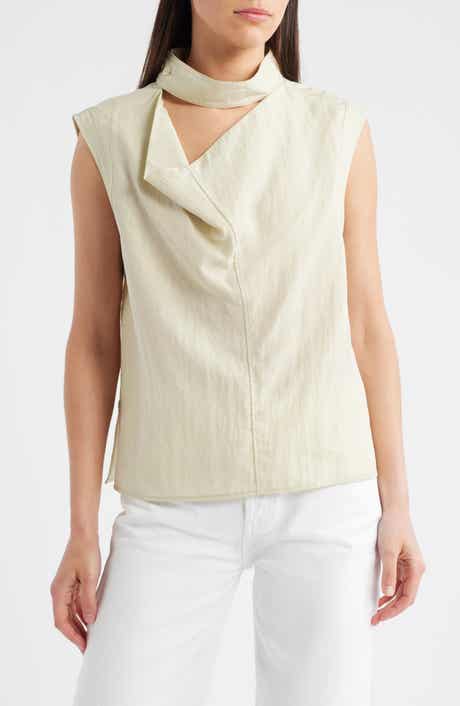 COS Sleeveless Cowl Neck Top