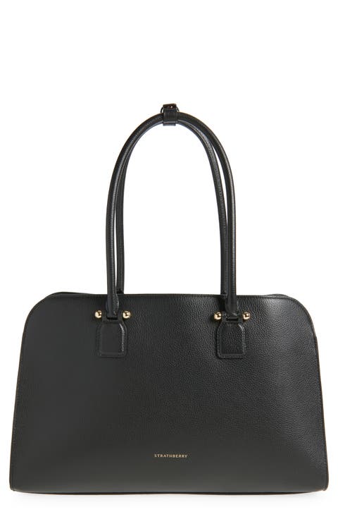 Maxi Georgia Leather Tote