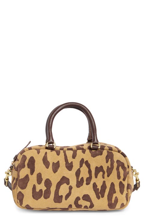 Petite Claudine Suede Crossbody Bag