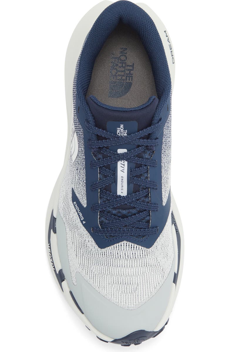 The North Face VECTIV<sup>™</sup> Enduris 4 Trail Running Shoe, Alternate, color, Glacier Gray/ Summit Navy