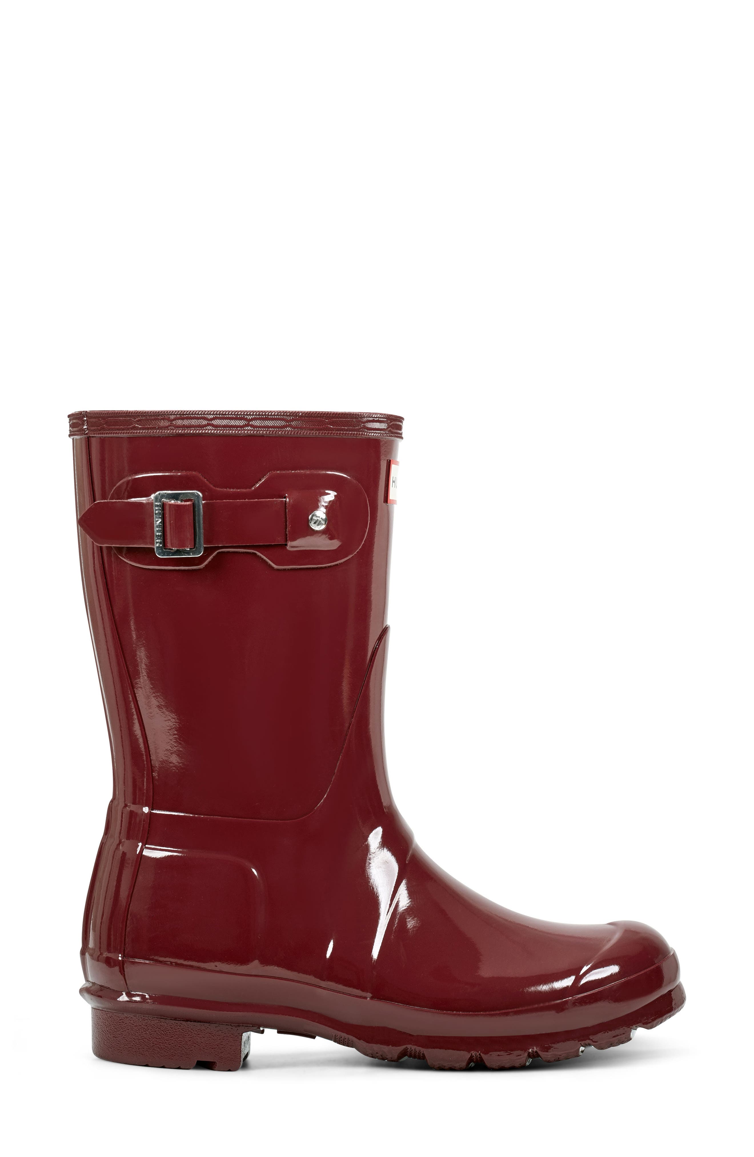 Hunter Original Tour Short Gloss Packable Rain Boot, Alternate, color, Dorset Cab