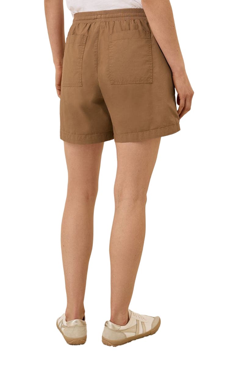 Pact Organic Cotton Monterey Poplin Short, Alternate, color, Brown Sugar