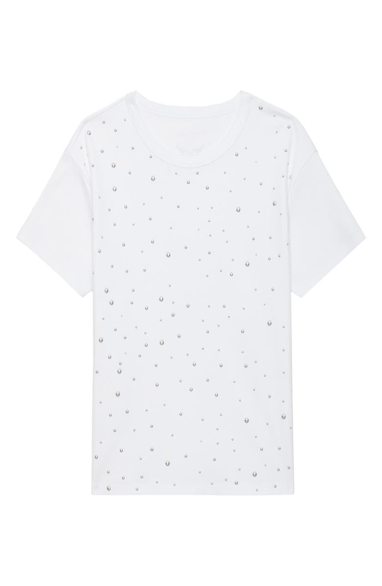 Zadig & Voltaire Marta Diamanté Cotton T-Shirt, Alternate, color, 