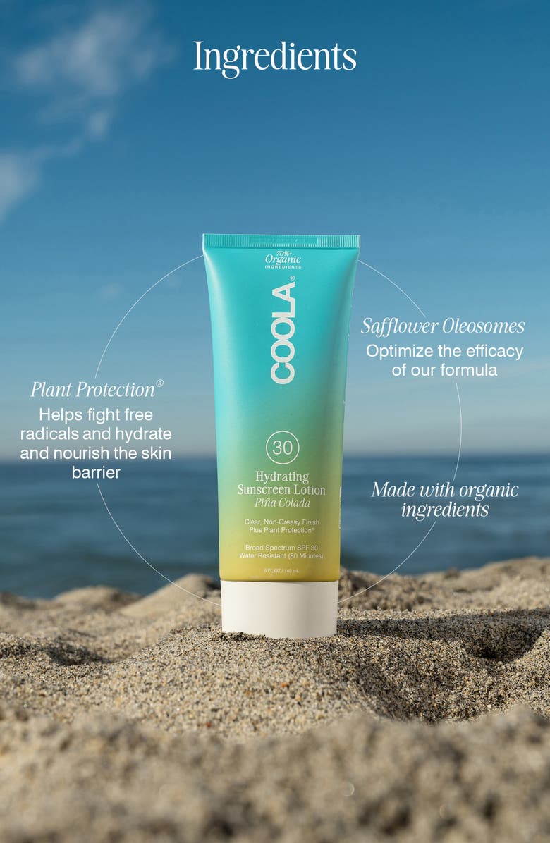 COOLA<sup>®</sup> Suncare Classic Body Sunscreen Piña Colada SPF 30, Alternate, color, 
