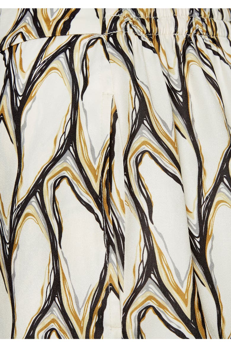 Print Wide Leg Pants, Alternate, color, Beige-Khaki