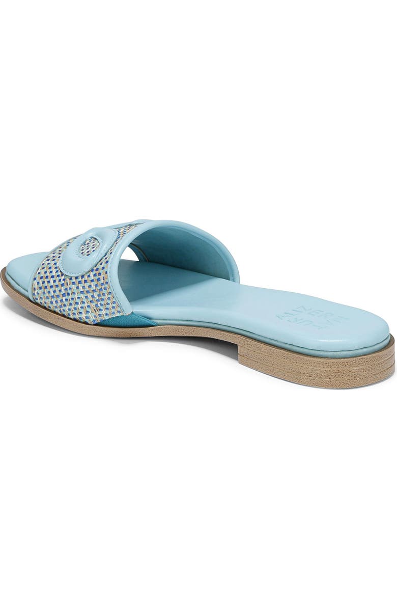 Naturalizer Genevieve Slide Sandal - Wide Width Available, Alternate, color, Angel Blue