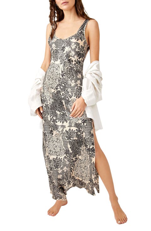 Worth the Wait Floral Maxi Dress