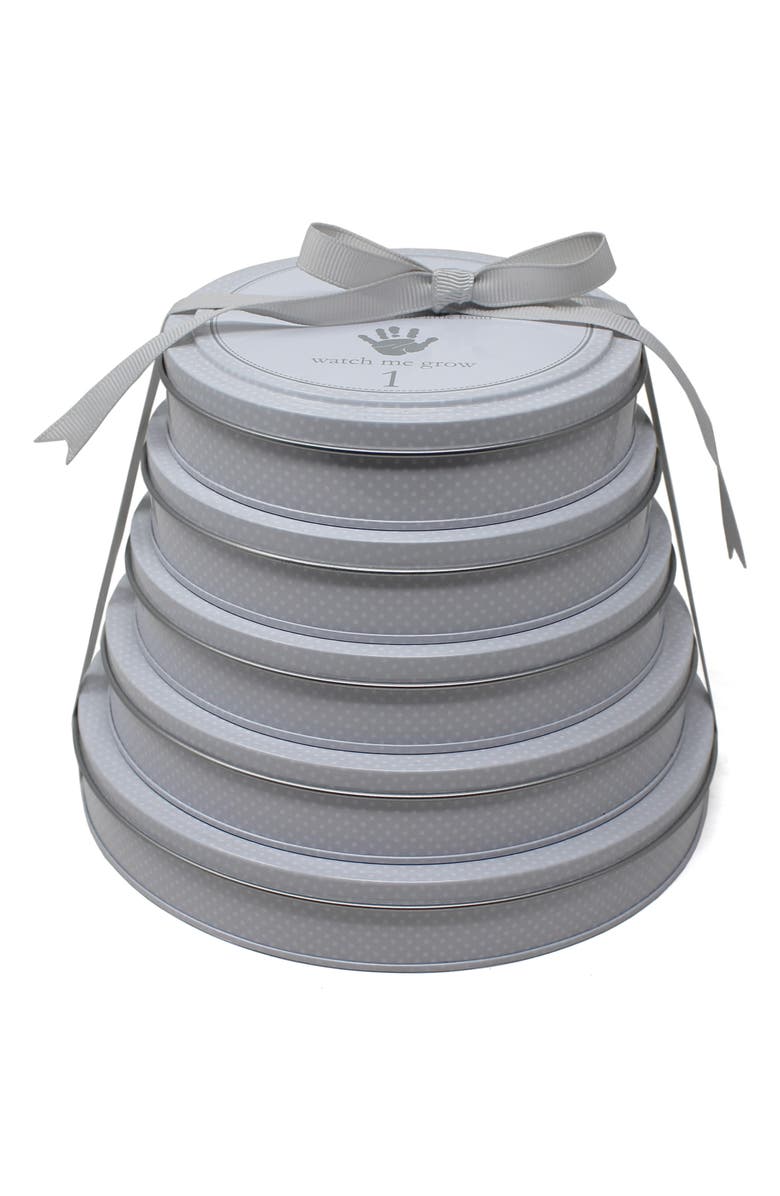 Child to Cherish Hand/Footprint Memory Makers, Alternate, color, Gray