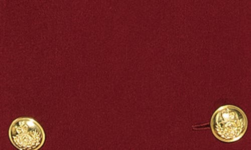 Alexia Admor Jacki Pleated Blazer Dress In Burgundy