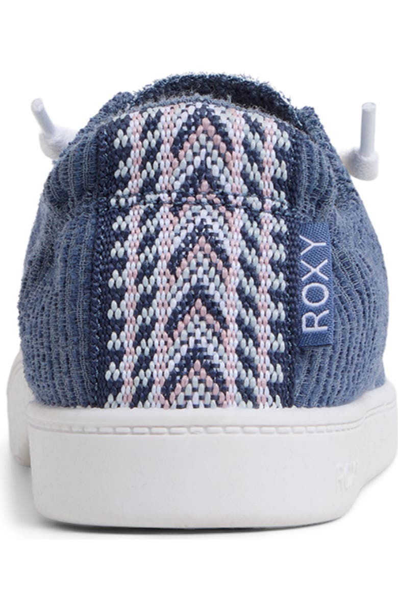 Roxy Bayshore Plus Sneaker, Alternate, color, Medium Indigo Wash
